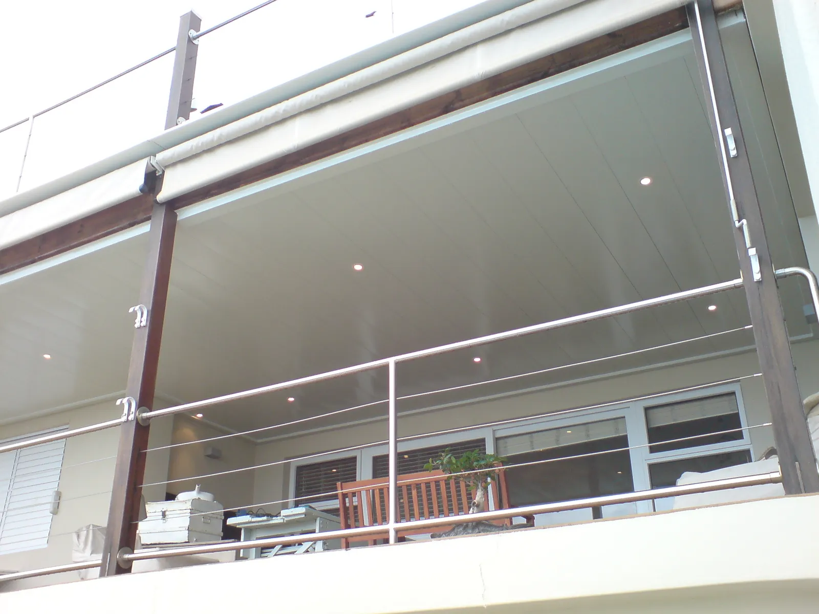 Aluminium awning installation by AL Patio Solutions
